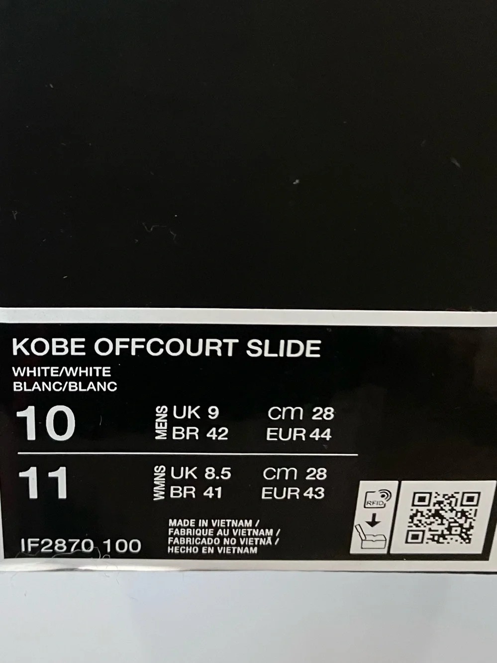 Nike kobe offcourt